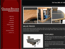 Tablet Screenshot of graham-studios.com